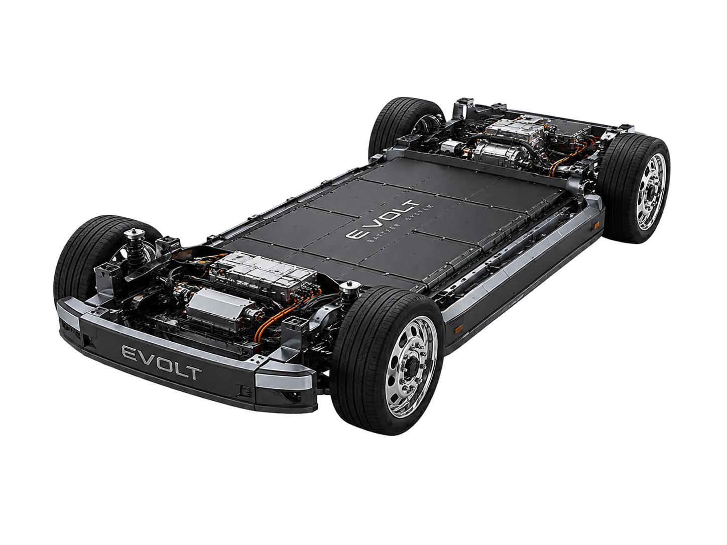 EVOLT battery and vehicle engineering